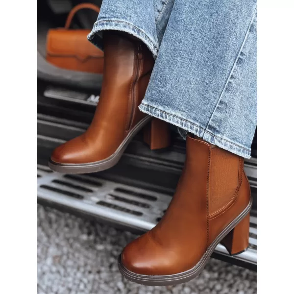  Damen DSTREET STYLOBOOT KARAMELL 