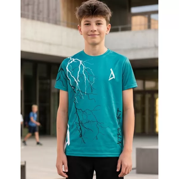  Hochwertiges Funktions-T-Shirt für Kinder ALTISPORT VOJ/ALK004TR01 KEROSIN/WEIß 