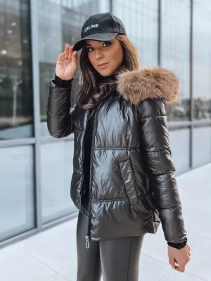 Damenjacke DSTREET SPARKLE TY3953 SCHWARZ