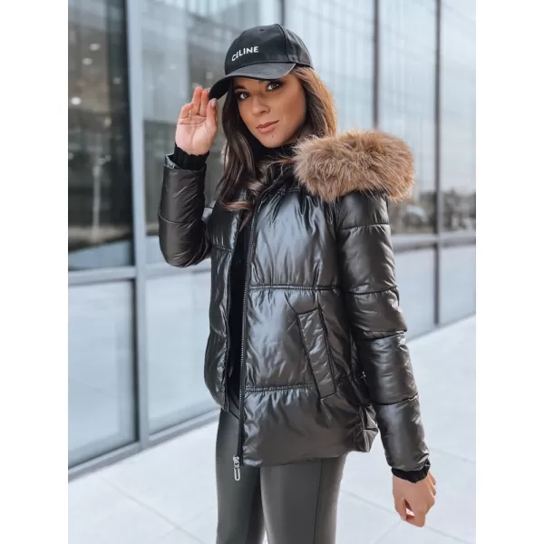  Damenjacke DSTREET SPARKLE TY3953 SCHWARZ 