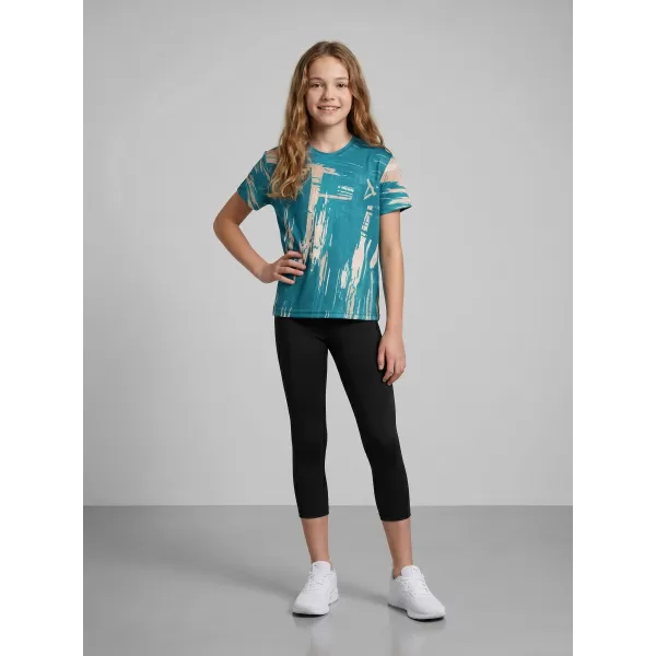  Hochwertiges Funktions-T-Shirt für Kinder ALTISPORT VOJ/ALK010TR01 SMARAGD/BLAU 