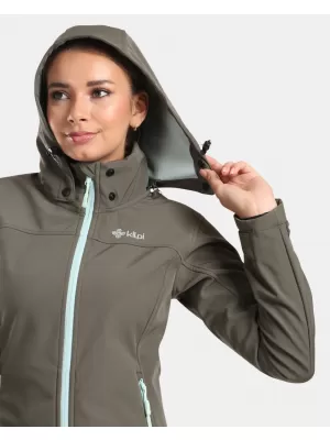 Softshelljacke für Damen KILPI RAVIA-W WL0129KI DUNKELGRÜN
