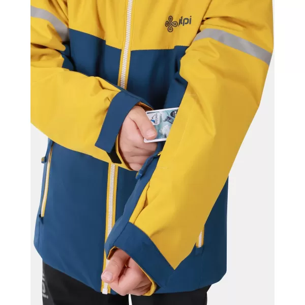  Skijacke für Jungen KILPI ATENI-JB WJ0103KI GOLDEN 