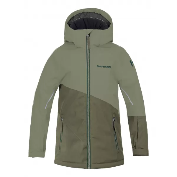  Kinderjacke HANNAH KIGALI JR TEE/GEBRANNTE OLIVE 