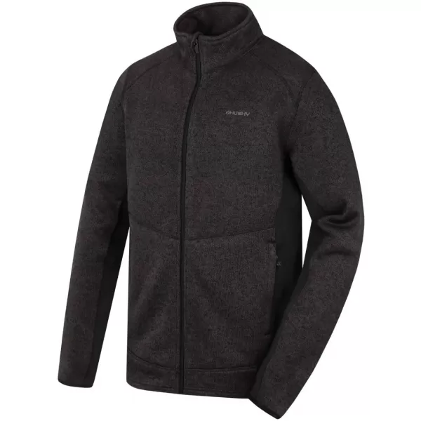  Herren-Fleecepullover HUSKY ALAN M SCHWARZ 