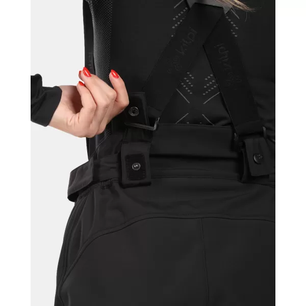  Softshell-Skihose für Damen KILPI RHEA-W WL0409KI SCHWARZ 