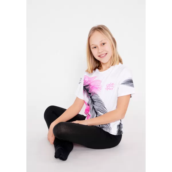  Hochwertiges Funktions-T-Shirt für Kinder ALTISPORT VOJ/ALK001TR01 WEIß 