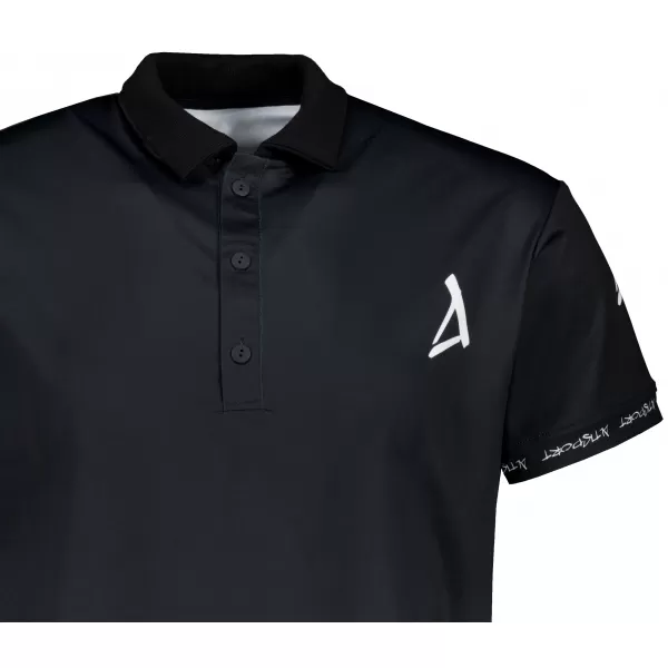  Herren-Funktions-T-Shirt mit Premium-Kragen ALTISPORT VOJ/ALM000TR05 SCHWARZ 