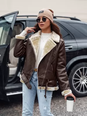 Damenjacke DSTREET NORFDIMA TY4736 KARAMELL