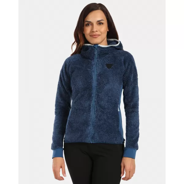  Fleece-Hoodie für Damen KILPI NORKA-W WL0204KI DUNKELBLAU 
