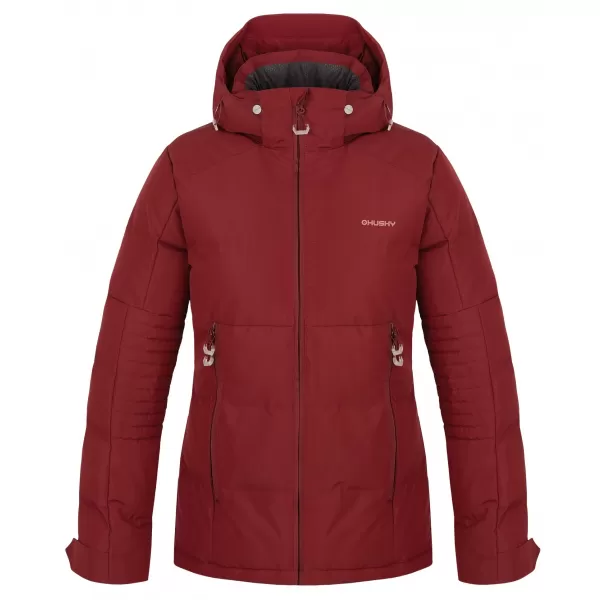  Frauenjacke HUSKY NOREL L DUNKLER BORDO 