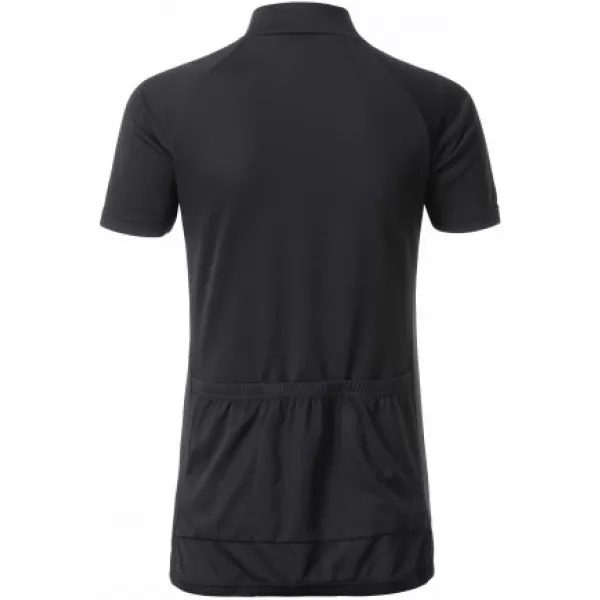  Damen-Radtrikot ALTISPORT NoPrint NP/ALW115NJ SCHWARZ 