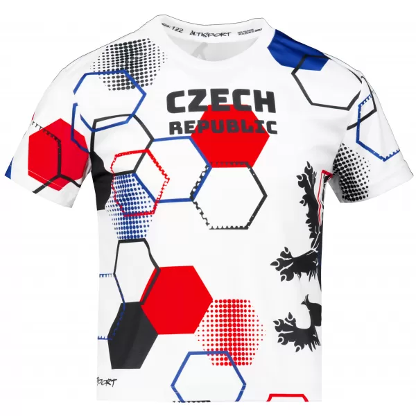  Hochwertiges Funktions-T-Shirt für Kinder ALTISPORT VOJ/ALK036TR01 WEIß 