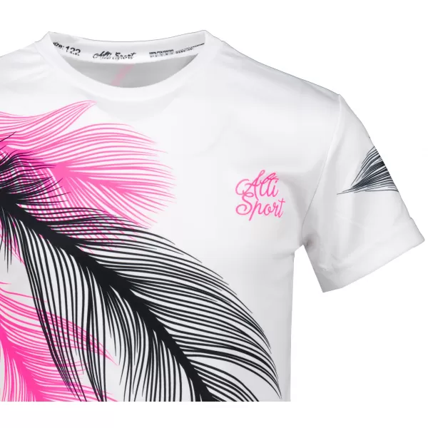  Hochwertiges Funktions-T-Shirt für Kinder ALTISPORT VOJ/ALK001TR01 WEIß 