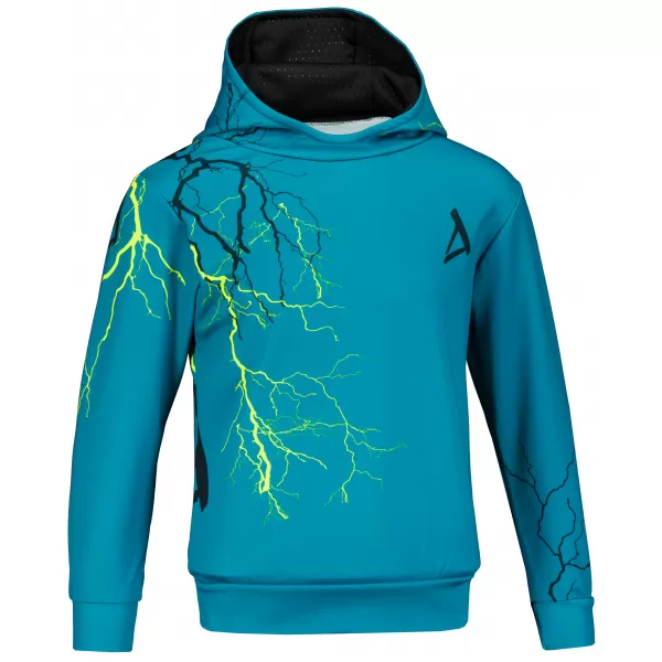  Hochwertiges Funktions-Sweatshirt für Kinder ALTISPORT VOJ/ALK004MI01 KEROSIN/GELB 