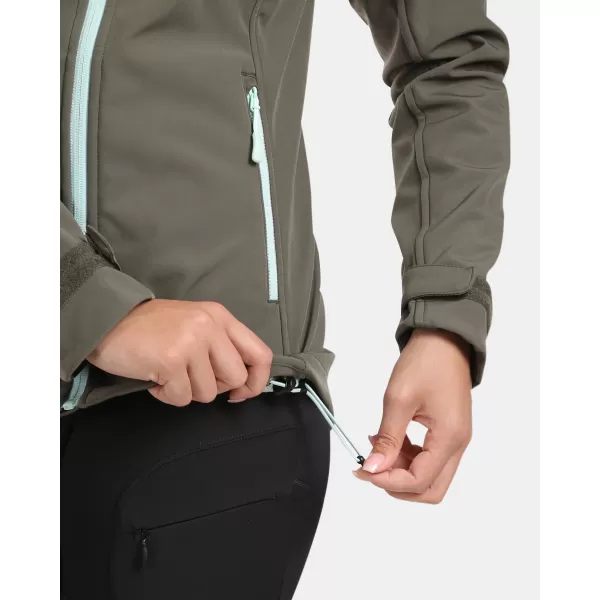  Softshelljacke für Damen KILPI RAVIA-W WL0129KI DUNKELGRÜN 