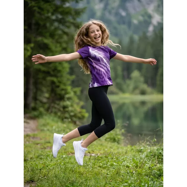  Hochwertiges Funktions-T-Shirt für Kinder ALTISPORT VOJ/ALK001TR01 LILA 