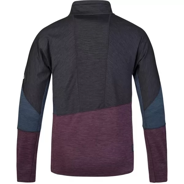  Herren-Sweatshirt HANNAH NIRO HZ ANTHRAZIT/PFLAUMENLILA MEL 