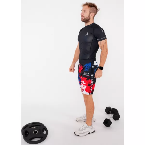  Herren Premium Funktionsshorts ohne Taschen ALTISPORT VOJ/ALM036KRA02 FLECKEN 