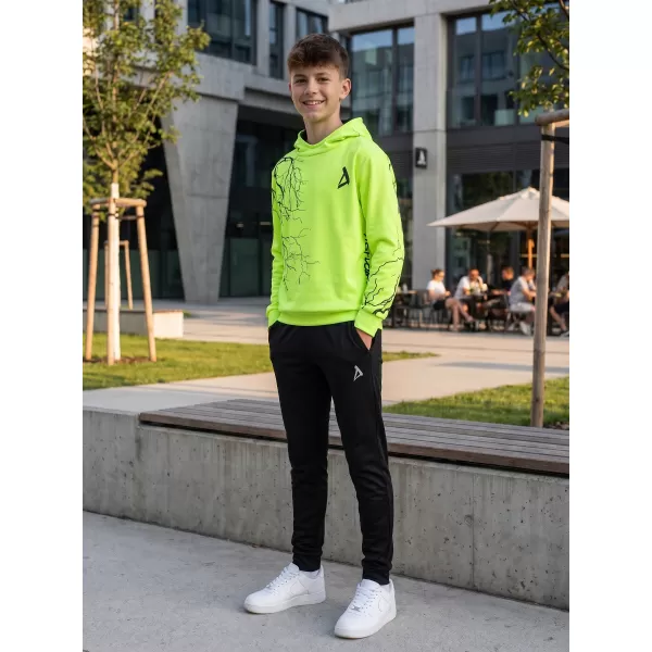  Hochwertiges Funktions-Sweatshirt für Kinder ALTISPORT VOJ/ALK004MI01 NEONGELB 