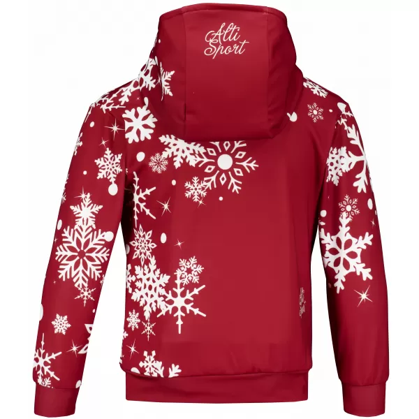  Hochwertiges Funktions-Sweatshirt für Kinder ALTISPORT VOJ/ALKVN5MI01 ROT 