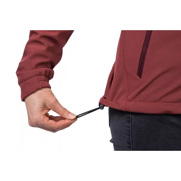  Softshelljacke für Damen HANNAH BRIA VERBRANNTES ROTBRAUN 