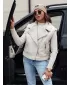 Weste DSTREET WOOLZIP TY4743 WEIß