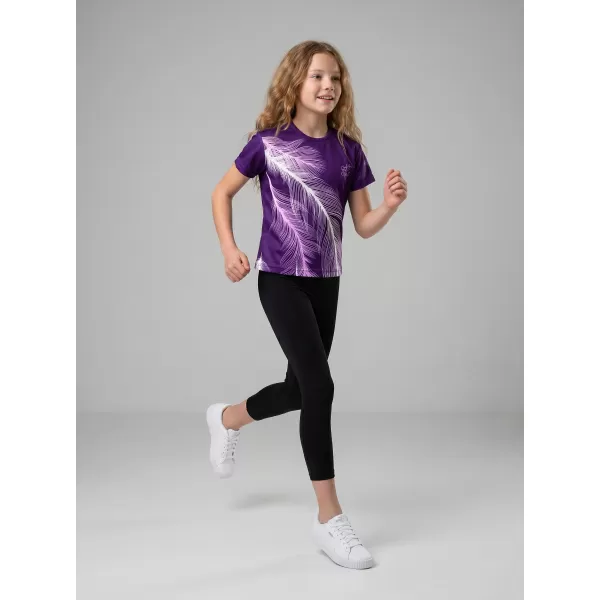  Hochwertiges Funktions-T-Shirt für Kinder ALTISPORT VOJ/ALK001TR01 LILA 