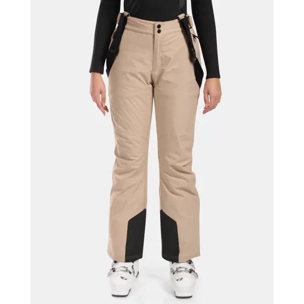  Skihose für Damen KILPI ELARE-W WL0404KI BEIGE 