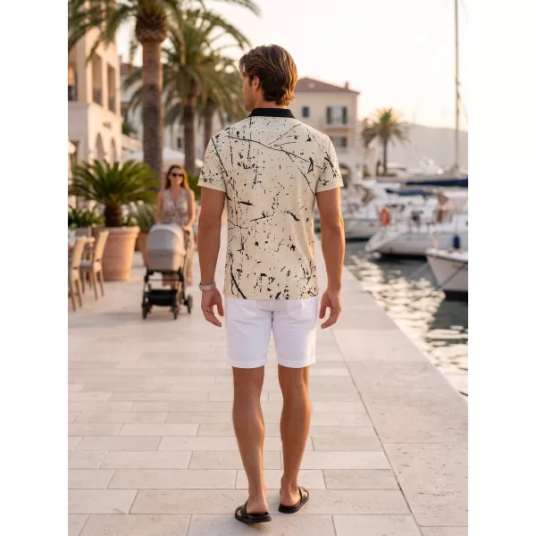  Herren-Funktions-T-Shirt mit Premium-Kragen ALTISPORT VOJ/ALM034TR05 BRAUN 