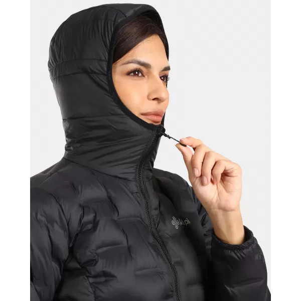 Daunenjacke für Damen KILPI ALBERTA-W WL0115KI SCHWARZ 