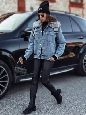 Damenjacke DSTREET FURDENIM TY4755 HELLBLAU