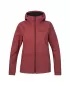 Softshelljacke für Damen HANNAH BRIA VERBRANNTES ROTBRAUN