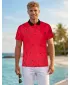 Herren-Funktions-T-Shirt mit Premium-Kragen ALTISPORT VOJ/ALM034TR05 ROT