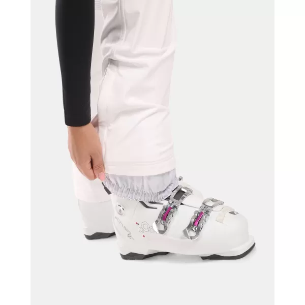  Softshell-Skihose für Damen KILPI DIONE-W WL0408KI WEIß 