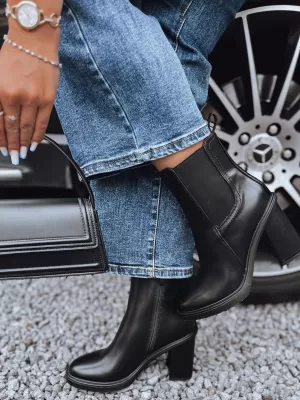 Damen DSTREET STYLOBOOT SCHWARZ
