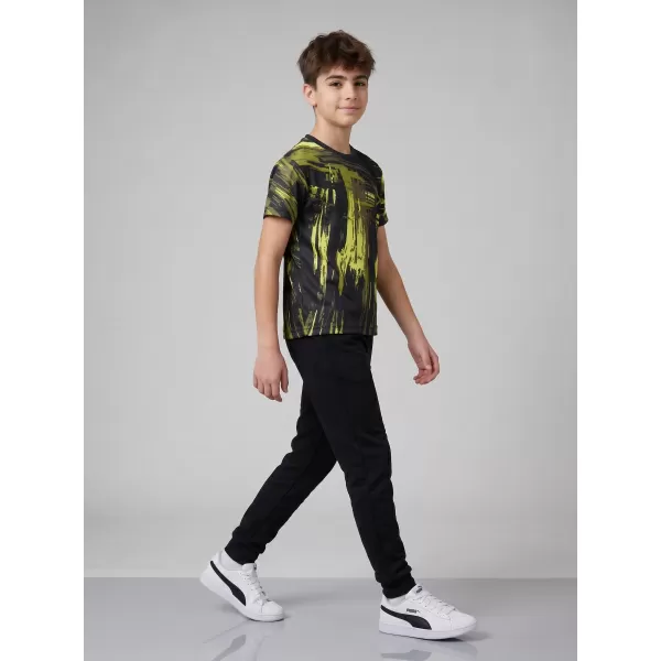  Hochwertiges Funktions-T-Shirt für Kinder ALTISPORT VOJ/ALK010TR01 SCHWARZ/ARMEE 