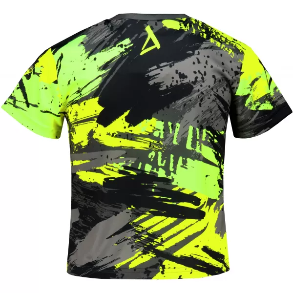  Hochwertiges Funktions-T-Shirt für Kinder ALTISPORT VOJ/ALK014TR01 SCHWARZ/GRÜN 