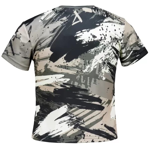  Hochwertiges Funktions-T-Shirt für Kinder ALTISPORT VOJ/ALK014TR01 SCHWARZ/GRAU 