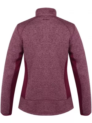 Damen-Fleecepullover HUSKY ALAN L MAGENTA