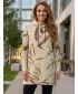 Funktionelles erweitertes Damen-Sweatshirt Premium ALTISPORT VOJ/ALW049MI03 BRAUN
