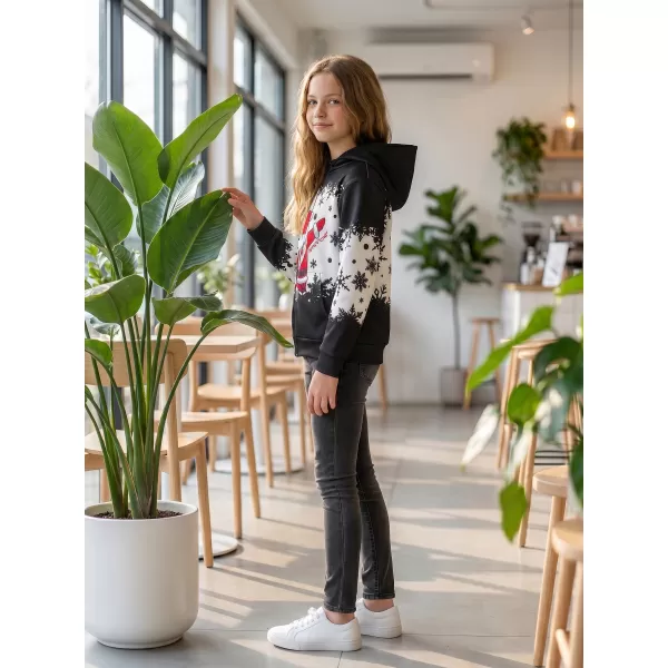  Hochwertiges Funktions-Sweatshirt für Kinder ALTISPORT VOJ/ALKVN2MI01 SCHWARZ 