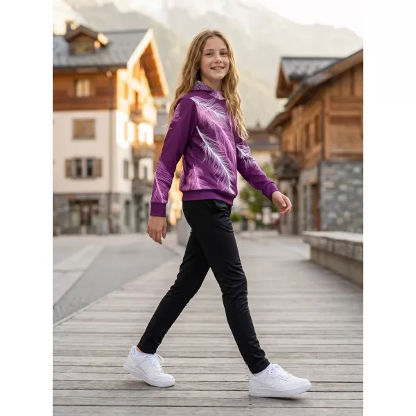  Dětská funkční mikina premium ALTISPORT VOJ/ALK001MI01 FUCHSIOVÁ 