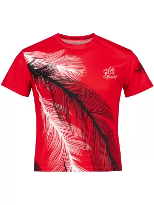 Hochwertiges Funktions-T-Shirt für Kinder ALTISPORT VOJ/ALK001TR01 ROT