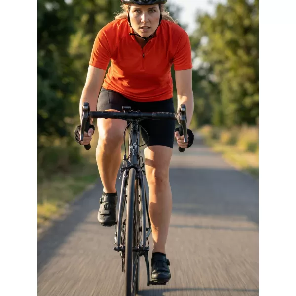  Damen-Radtrikot ALTISPORT NoPrint NP/ALW115NJ LEUCHTEND ORANGE 