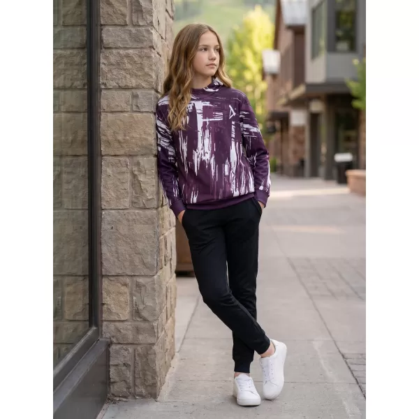  Hochwertiges Funktions-Sweatshirt für Kinder ALTISPORT VOJ/ALK010MI01 LILA/WEIß 