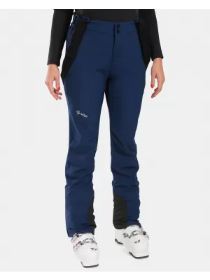 Softshell-Skihose für Damen KILPI RHEA-W WL0409KI DUNKELBLAU