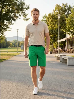 Herrenshorts ALTISPORT NoPrint NP/ALM4021NJ FARNGRÜN