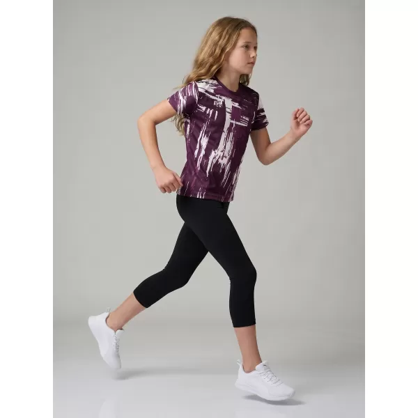  Hochwertiges Funktions-T-Shirt für Kinder ALTISPORT VOJ/ALK010TR01 LILA/WEIß 