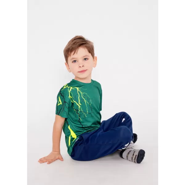  Hochwertiges Funktions-T-Shirt für Kinder ALTISPORT VOJ/ALK004TR01 FLASCHENGRÜN 